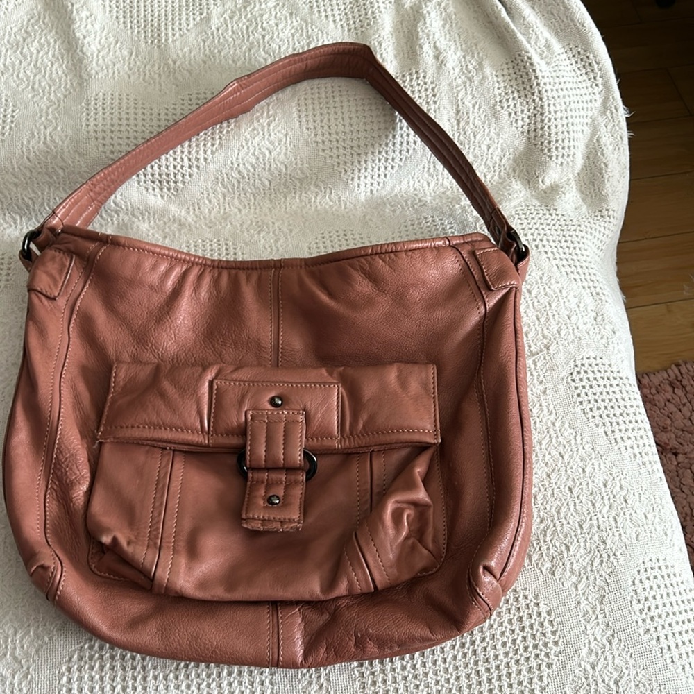 Latico pink bag large super nice EUC soft leather